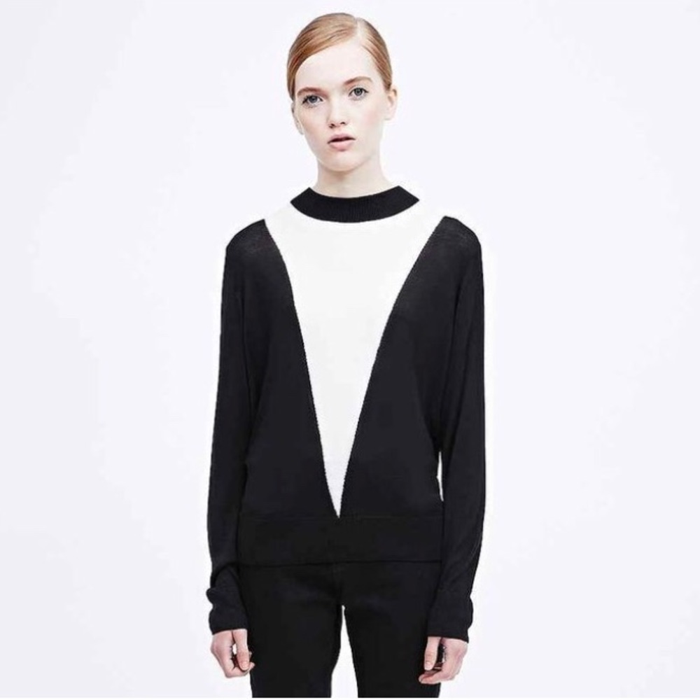 Won Hundred Black Tina Triangle Sweater